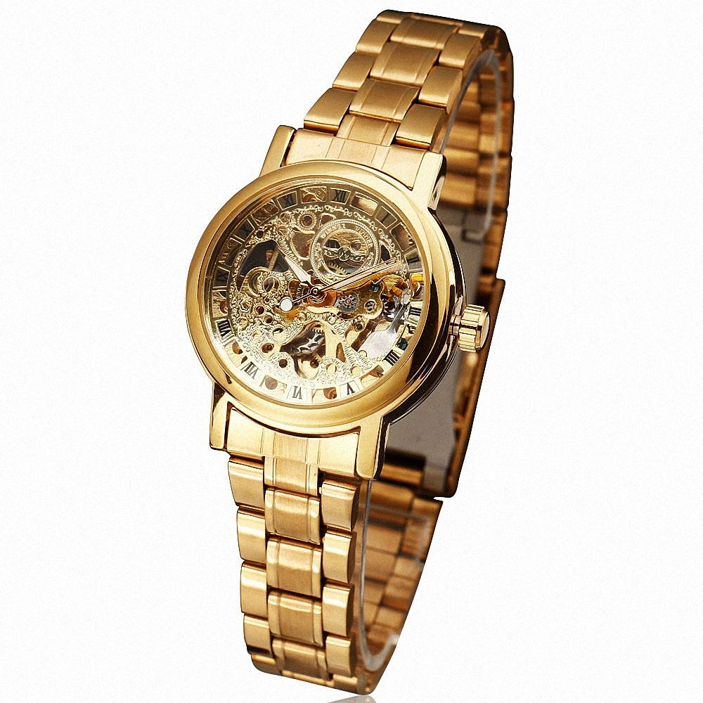 Dámske automatické hodinky ROME GOLD