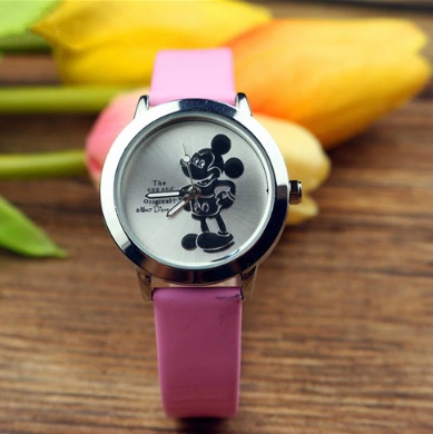 Dámske hodinky Mickey Mouse - ružové