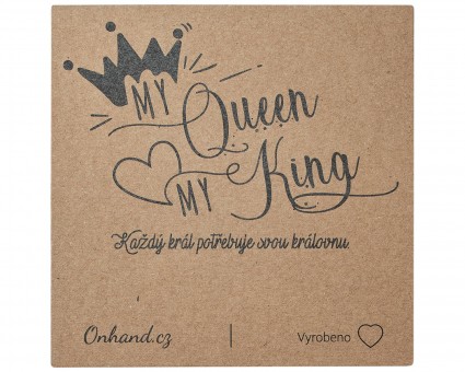 Darčeková karta king queen