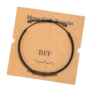 Náramok v Morseovej abecede - BFF